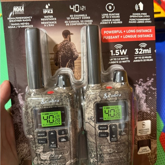 Cobra Walkie Talkies - Picture 2 of 2